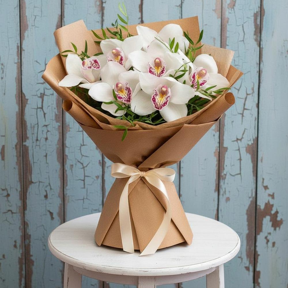 Букет цветов из: Орхидеи и Розы в Гремячинске
