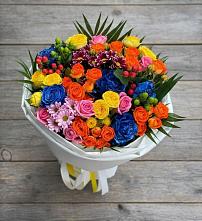 Букет цветов из:  Розы и Хризантемы в Гремячинске
