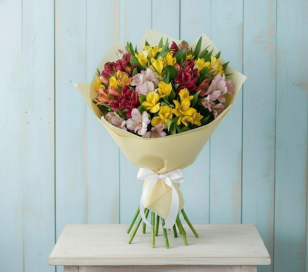 Букет цветов из: Альстромерии в Гремячинске