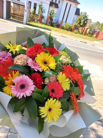 Букет цветов из: Герберы в Гремячинске