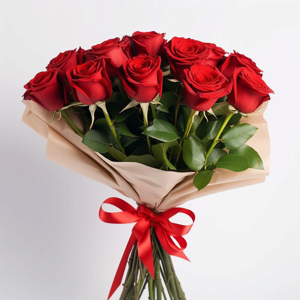 Букет 11 Красных роз Эдлесс Лав в Гремячинске