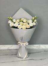 Букет цветов из:  Розы и Лизиантусы #REPLACE_PRED# Гремячинске